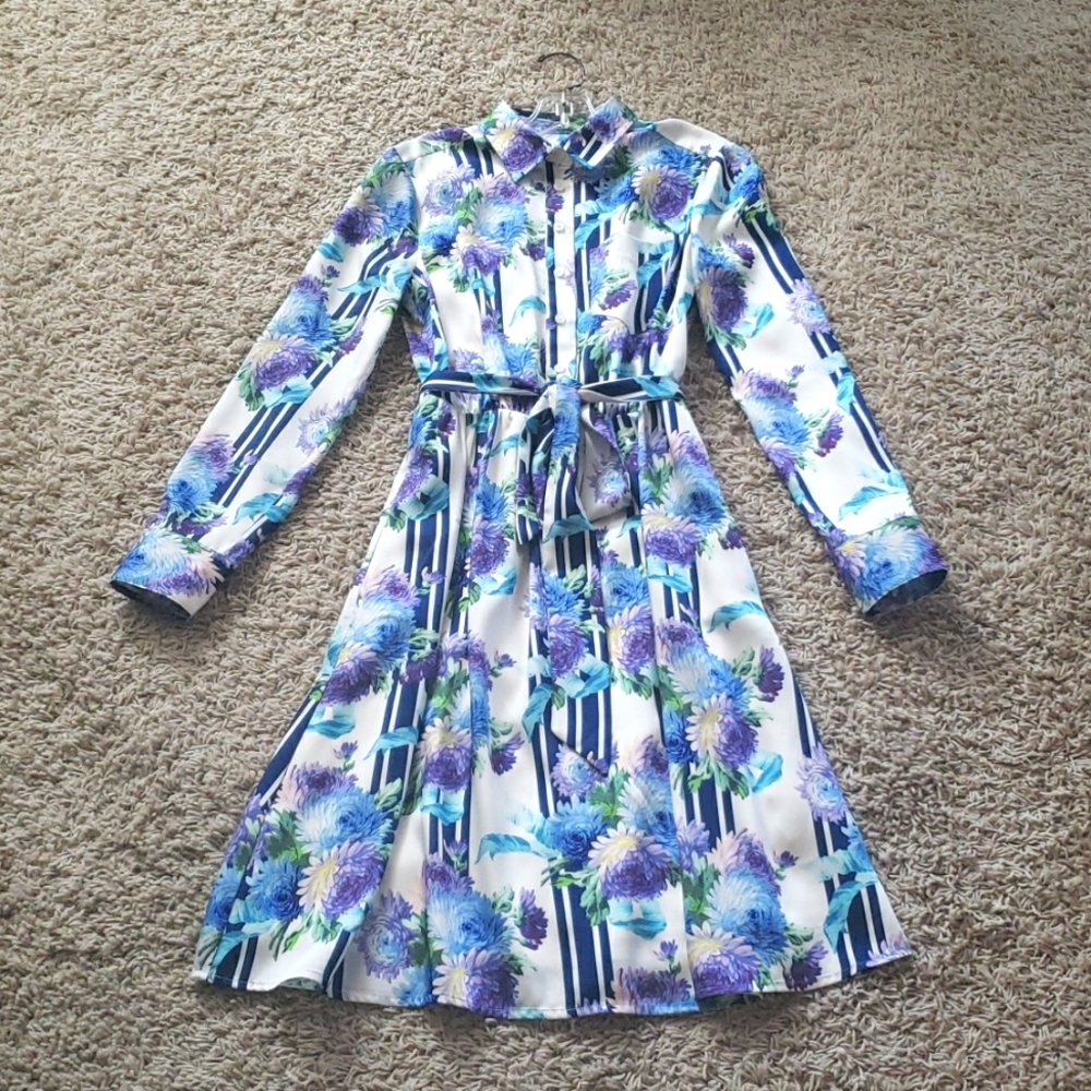 NWOT J. Crew Shirt Dress Size 00